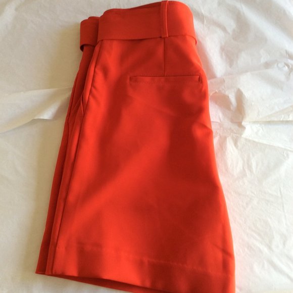 7th Avenue Red Bermuda Shorts 139E - Picture 5 of 6